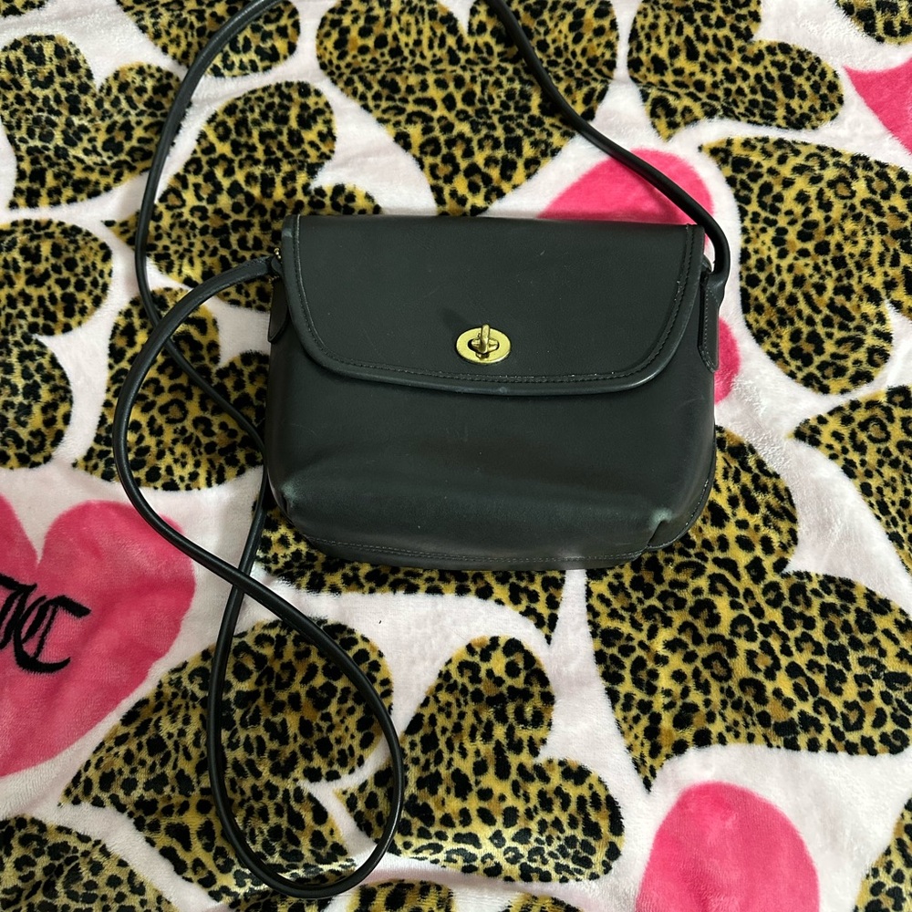 Vintage Coach Quincy Crossbody Bag